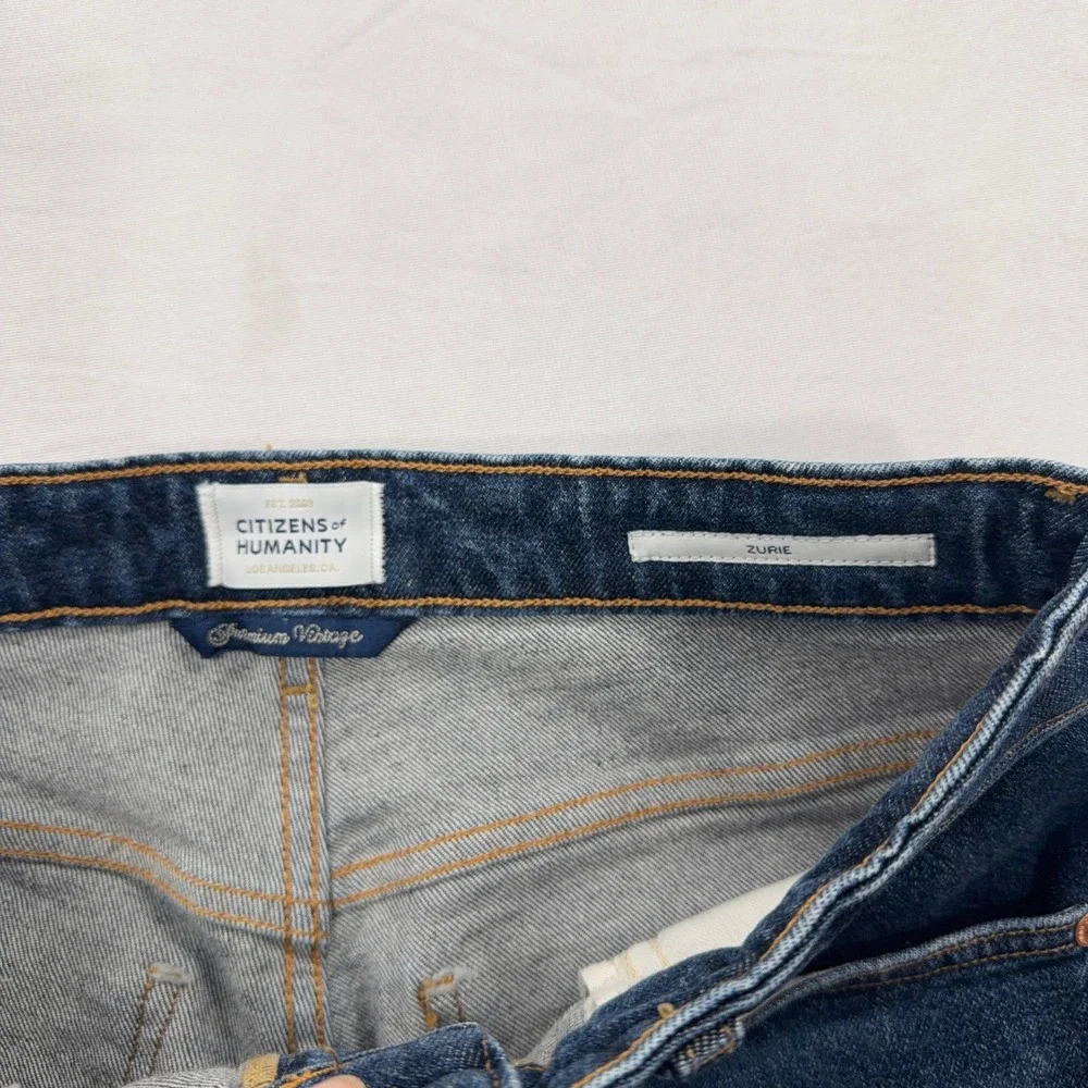 Citizens of Humanity Jeans Zurie High Rise Straight Blue Women 28